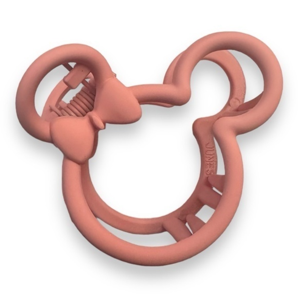 🆕 NWT Disney Minnie Mouse Pink Claw Hair Clip